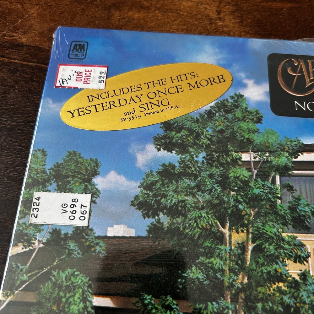 Carpenters Now & Then Vinyl LP Album SP-3519 A&M Records 1973 Pop Soft Rock